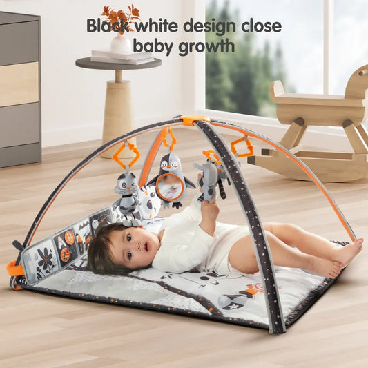 Black And White Baby Gym play mat