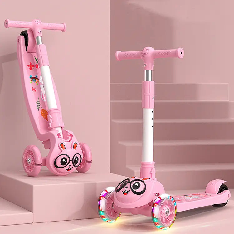 Bunny Adjustable 2 In 1 Scooter