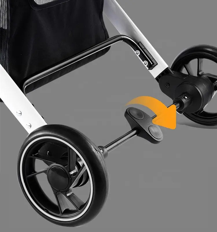 Premium Black Foldable Baby Strollers