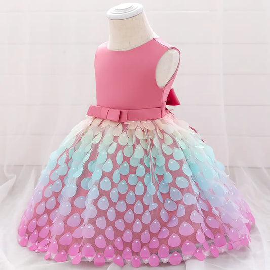 High Quality Children Sleeveless Summer Princess Dresses