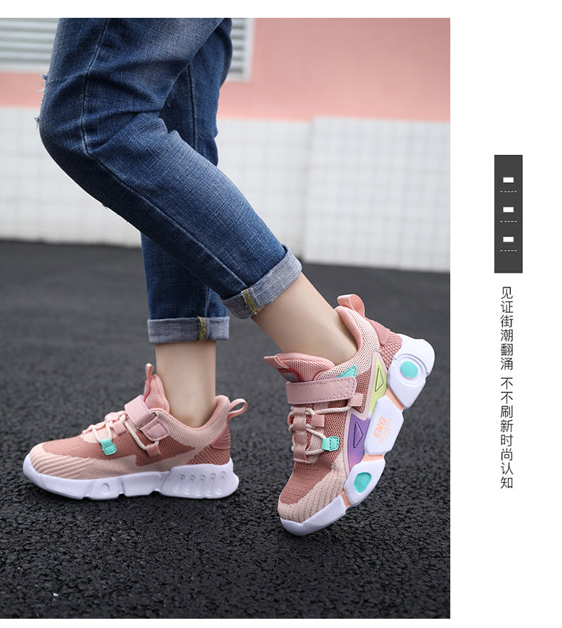 Unisex Kids Shoes Fashion Breathable Sneakers