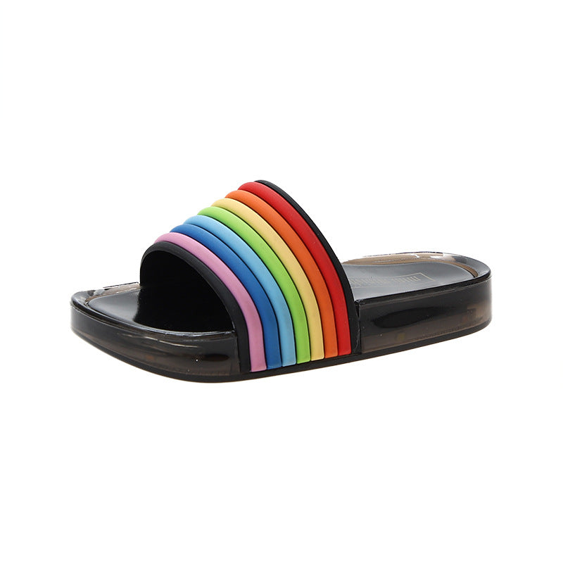 Exclusive LED Rainbow Slippers