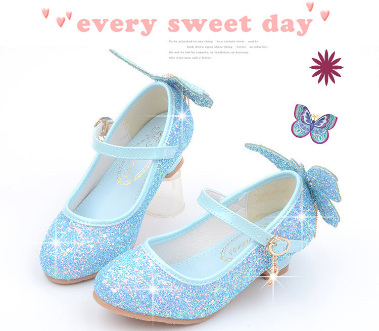 Premium Shimmery Butterfly Sandals