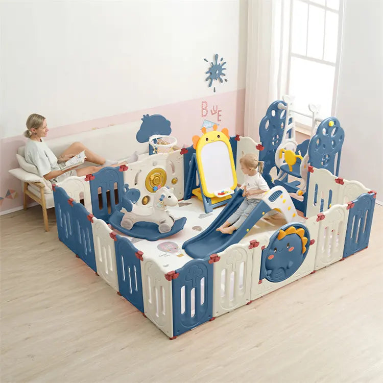 Baby Play Yard Safety Plastic Fence Playpen