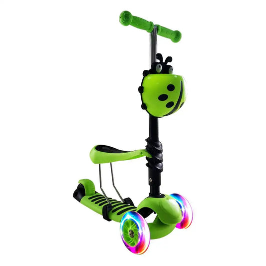 Ladybugs 3 Wheel Kick Scooter