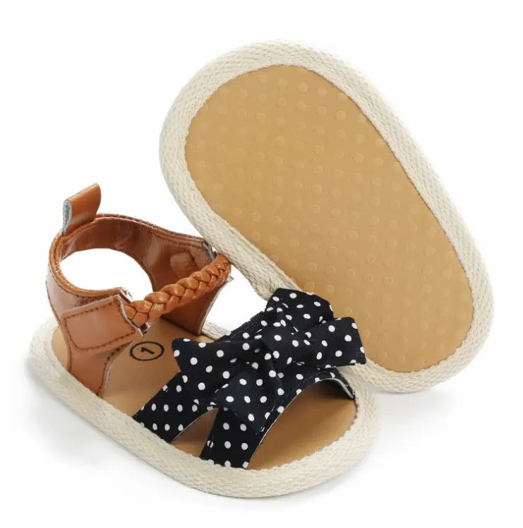 Polka Print Toddler Sandal