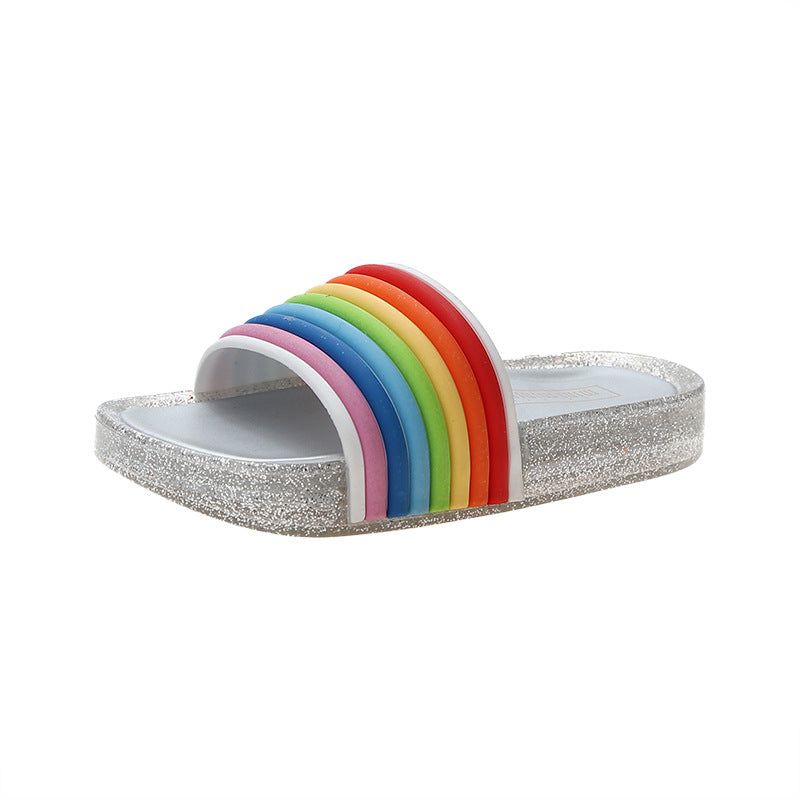 Exclusive LED Rainbow Slippers