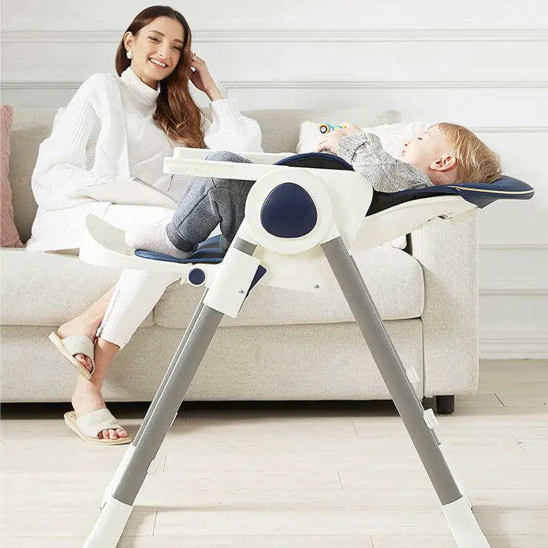 Portable high feeding baby chair