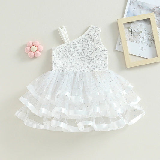 White Cute Princess Dress