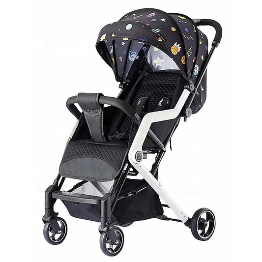Premium Black Foldable Baby Strollers