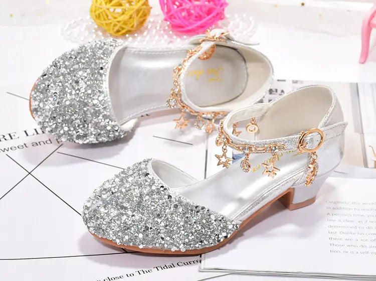 Princess Glittery Charm Sandal