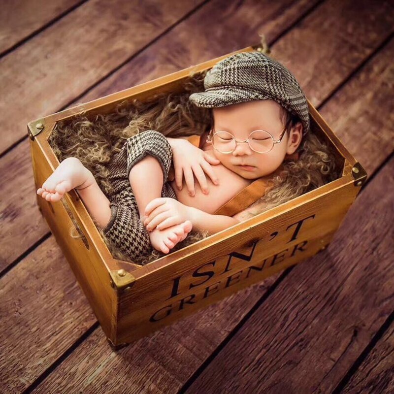 Newborn Photoshoot Cowboy Outfit